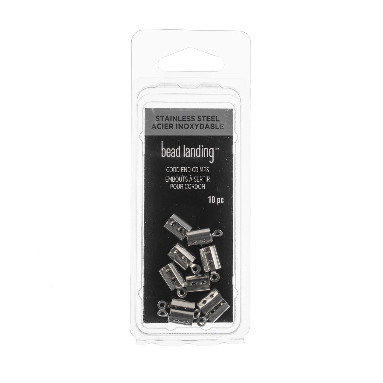 12 Packs: 10 ct. (120 total) 12mm Metal Cord End Crimps by Bead Landing™